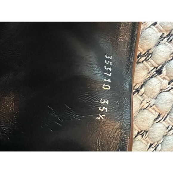 GUCCI BOOTS CLAUDIE ANKLE BROWN SUEDE CHUNKY PLATFORM HEEL $1,195 Size 35.5 - Picture 7 of 7